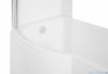 Besco Inspiro 150x70cm Wanna asymetryczna z parawanem lewa #WAI-150-PLE